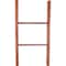 Ekena Millwork 19"W x 36"H x 3 1/2"D Vintage Farmhouse 2 Rung Ladder, Barnwood Decor Collection, Salvage Red DECR019X036X04LDRRD - alternate 2